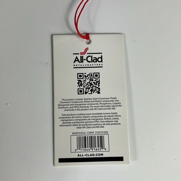 All-Clad Essentials Hard-anodized Non-Stick Fry Pan Skillet Omelette 8.5 in NEW - Picture 3 of 9